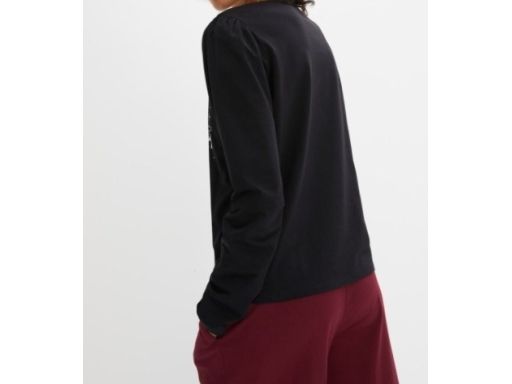 B.P.C bluzka czarna z dżetami świąteczna r.40/42