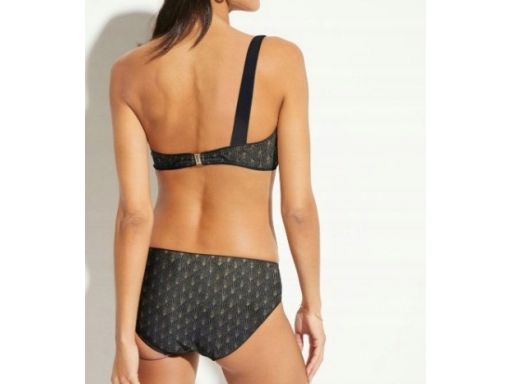 B.P.C bikini bandeau czarno-złote Premium r.40