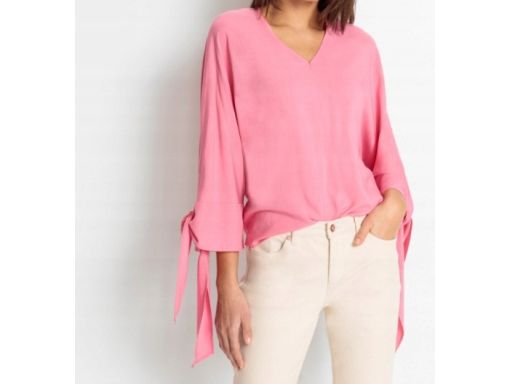 B.P.C bluzka różowa wiązanie 38.