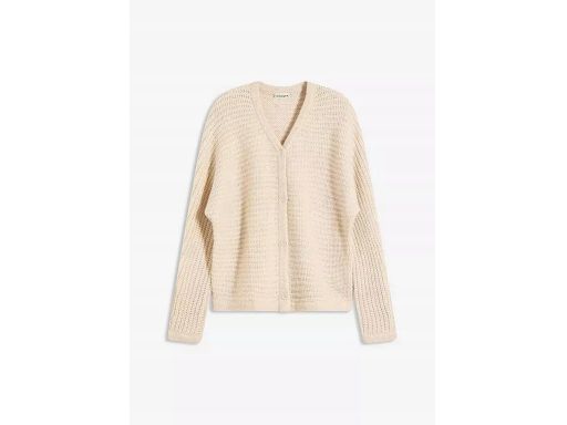 B,P.C sweter beżowy z domieszką wełny r.44/46