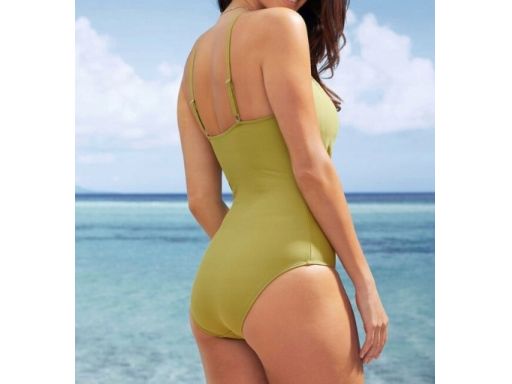B.P.C kostium kąpielowy oliwkowy modelujący 54.