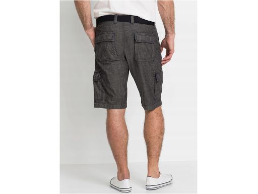 B.P.C spodenki bermudy bojówki męskie szare r.64