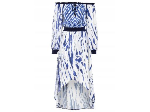 B.P.C Asymetryczna sukienka carmen ^44