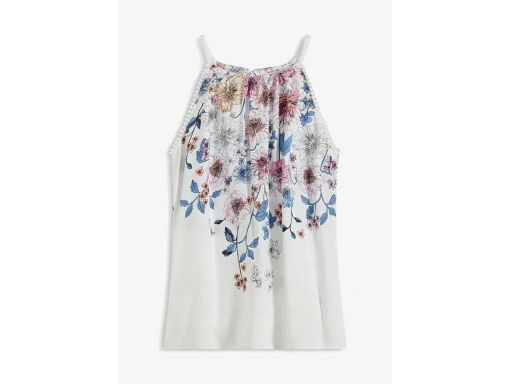B.P.C top bluzka na ramiączka w kwiaty r.50