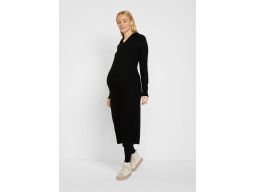 B.P.C dzianinowa ciążowa sukienka czarna ^36/38