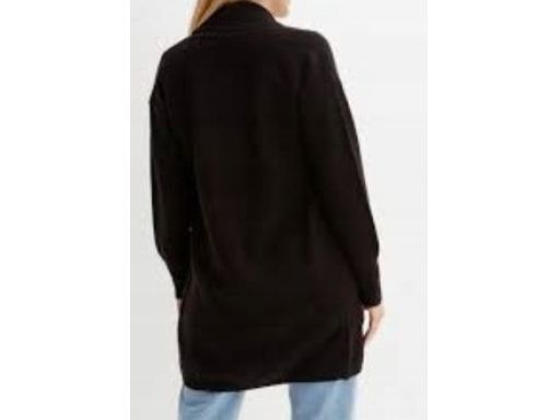 B.P.C czarny długi sweter bez zapięcia 40/42.