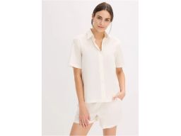 B.P.C. piżama damska śmietankowa letnia 40/42.