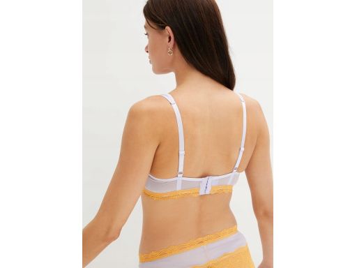 B.P.C biustonosz braletka koronkowa żółty ^36