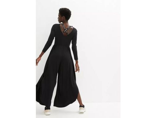 B.P.C kombinezon czarny luźny z wiskozy 52/54.