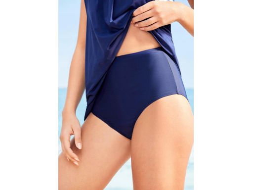 B.P.C długie tankini z wbudowanym topem i figami z wysokim stanem r.46