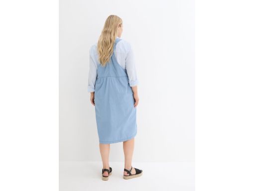 B.P.C sukienka ciążowa ogrodniczka jeansowa 38.