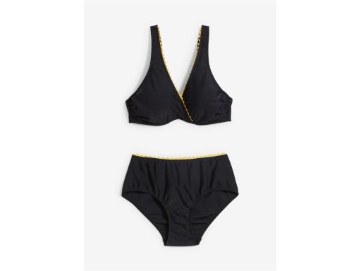 B.P.C bikini czarne z fiszbinami usztywniane ^46(90E)