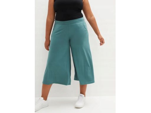 B.P.C spodnie 3/4 kuloty eukaliptusowe 52/54.