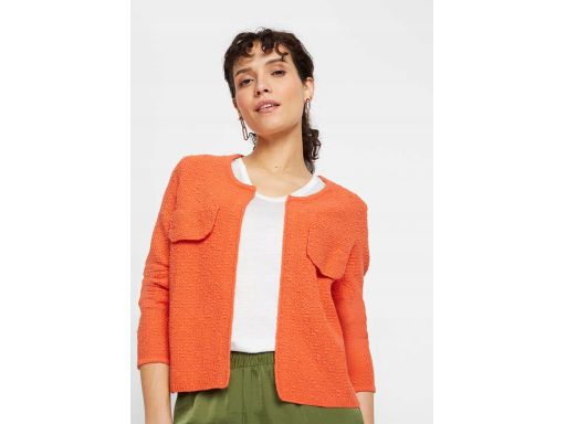 B.P.C sweter pomarańczowy bez zapięcia ^32/34