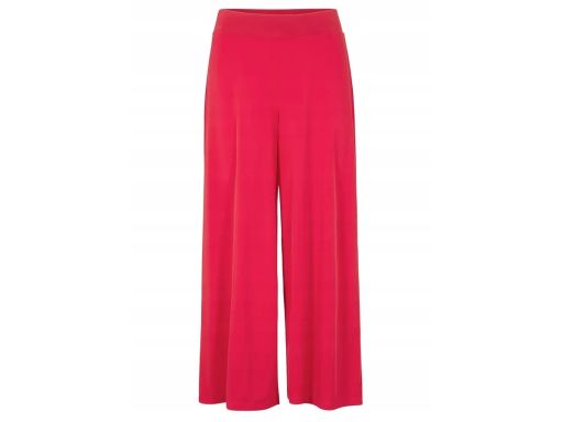 B.P.C czerwone kuloty spodnie 7/8 damskie cullote r.56/58