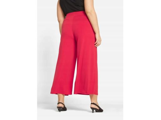 B.P.C czerwone kuloty spodnie 7/8 damskie cullote r.56/58