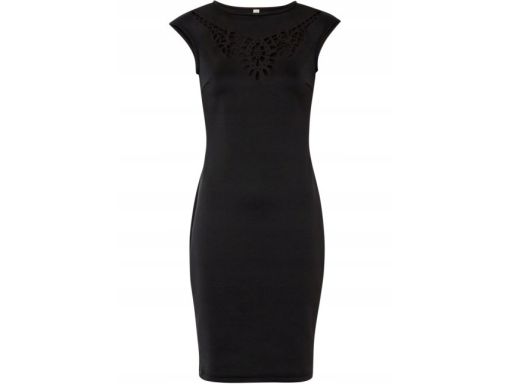 B.P.C sukienka czarna z wycięciami r.40/42