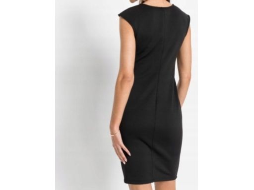 B.P.C sukienka czarna z wycięciami r.40/42