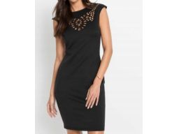 B.P.C sukienka czarna z wycięciami r.40/42