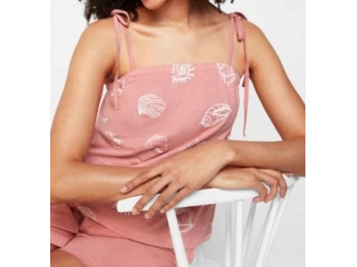 B.P.C bawełniana bluzka top z nadrukiem ^36/38