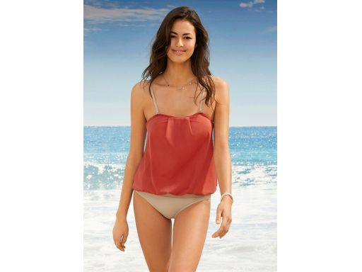 B.P.C rudo-beżowe tankini 46.