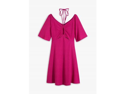 B.P.C sukienka fioletowa z wycięciami sexi ^36/38