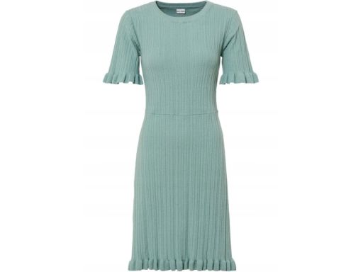 B.P.C sukienka dzianinowa z falbankami ^40/42