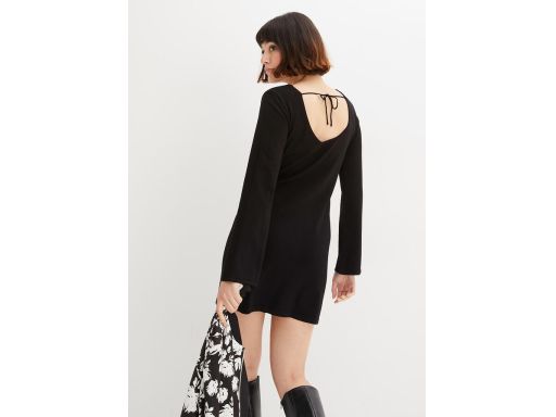 B.P.C sukienka dzianinowa krótka z wiązaniem r.40/42