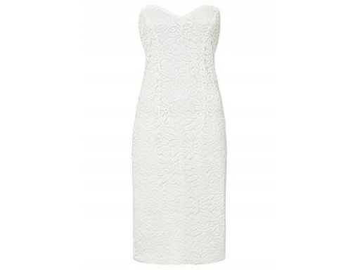 B.P.C krótka suknia ślubna koronkowa r.44/46