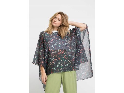 B.P.C poncho letnie z nadrukiem r.UNI
