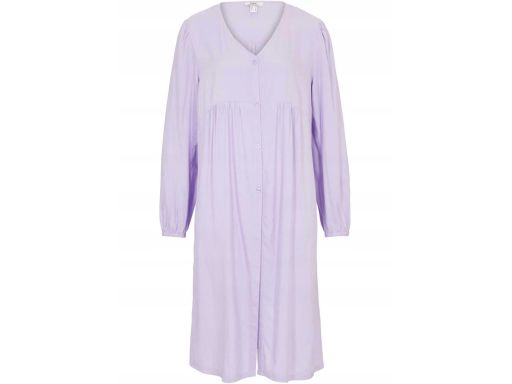B.P.C liliowa długa tunika koszulowa 46.