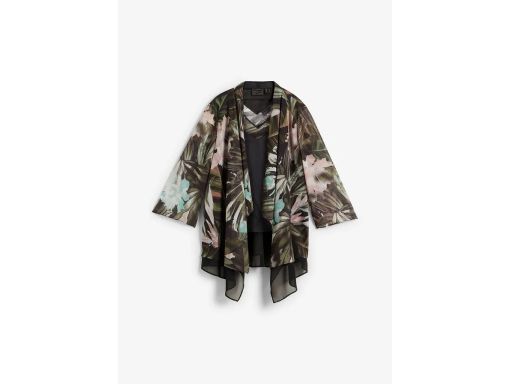 B.P.C wdzianko narzutka szyfonowe we wzory 40.