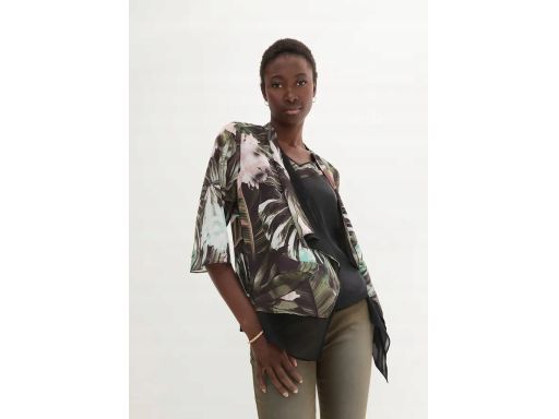 B.P.C wdzianko narzutka szyfonowe we wzory 40.