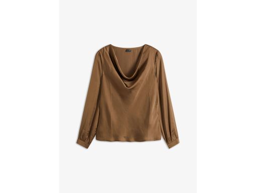 B.P.C satynowa bluzka z lejącym dekoltem 50.