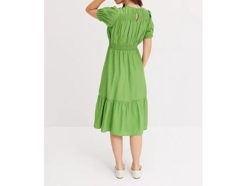 B.P.C sukienka zielona midi letnia 42.