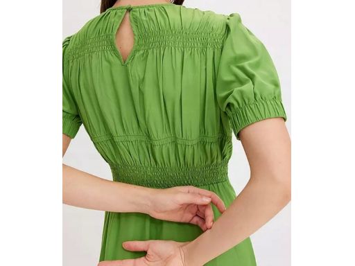 B.P.C sukienka zielona midi letnia 42.