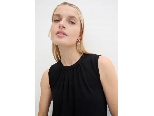B.P.C bluzka bez rękawów czarna dżersejowa ^48/50