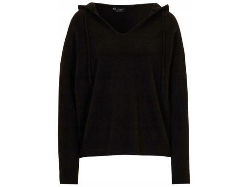 B.P.C czarny sweterek z kapturem r.44/46
