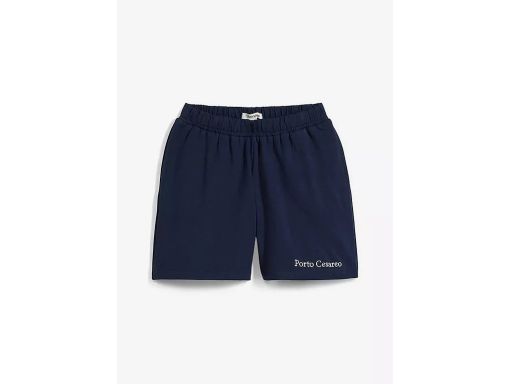 B.P.C krótkie spodenki dresowe granatowe z haftem r.40/42