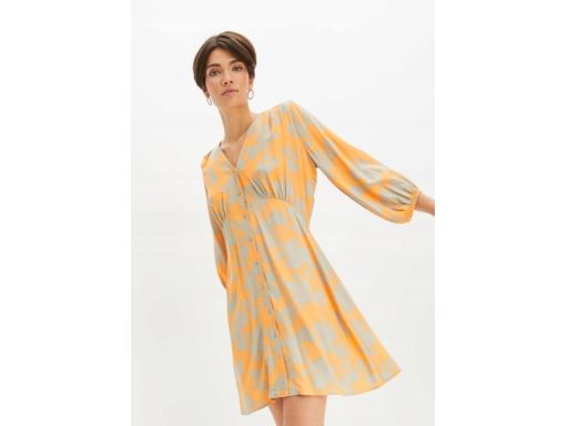 B.P.C sukienka z nadrukiem letnia r.52