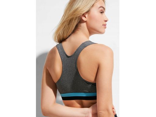 B.P.C biustonosz sportowy bustier szary ^38