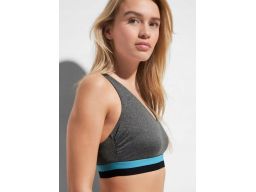 B.P.C biustonosz sportowy bustier szary ^38