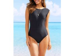 B.P.C kostium jednoczęściowy czarny modny r.48