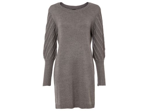 B.P.C sukienka dzianinowa szara r.36/38