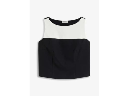 B.P.C top czarno-biały r.52