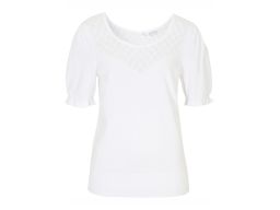 B.P.C bluzka dzianinowa biała ażurowa r.40/42