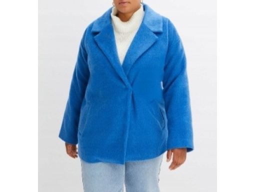 B.P.C krótki płaszcz szafirowy 44.