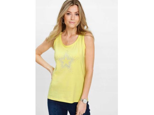 B.P.C top cytrynowy z cyrkoniami r.40/42