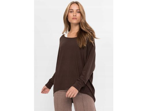B.P.C luźna bluzka oversize z topem ^32/34