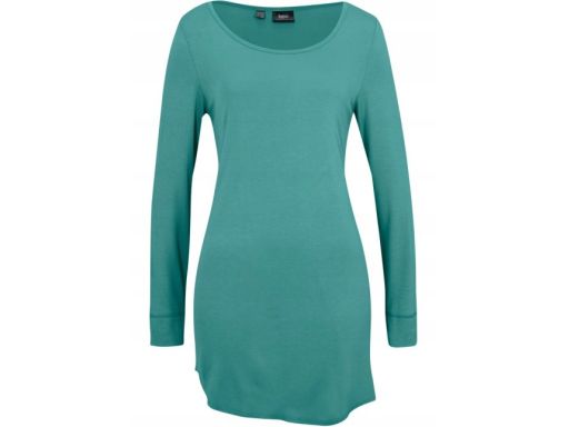 B.P.C bluzka tunika szałwiowa asymetryczna r.40/42